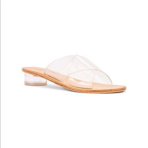 Jeffrey Campbell Bronwell Sandal clear Size 7 NWT